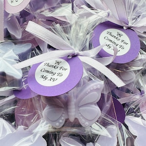 15 pezzi di saponette a forma di farfalla, regalo per baby shower, bomboniere per la rivelazione del sesso del bambino, bomboniere in stile romantico, bomboniere per il compleanno di una bambina per gli ospiti