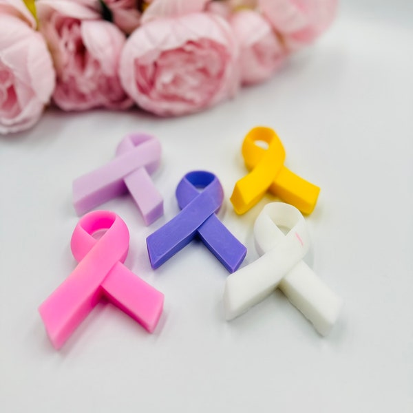 10pcs awareness ribbon soap favors, Donation soap gifts Survivor cancer party favors Awareness month Charity event favors gifts for Anxiety