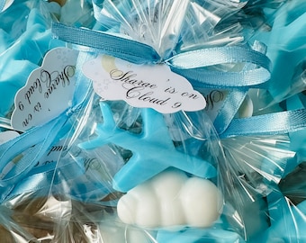 100set travel wedding favors in bulk destination bridal shower favors Cloud plane shape soap Stuart/Flight attendant/Pilot graduation favors