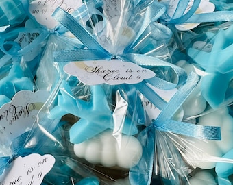 12set travel wedding favors in bulk destination bridal shower favors Cloud plane shape soap, Stuart/Flight attendant/Pilot graduation favors