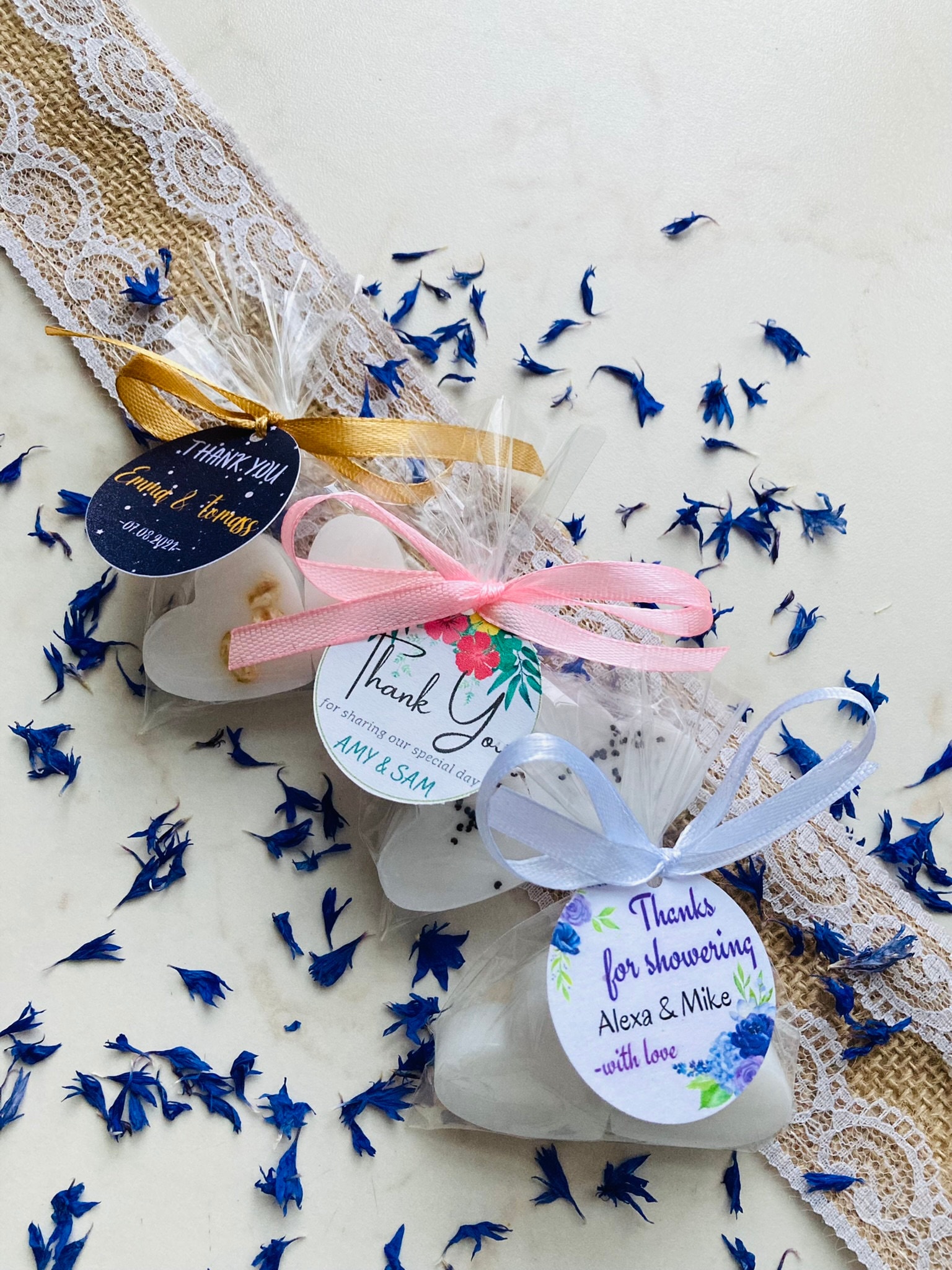 50pcs mini lavender fragrance soap, White heart soap wedding/bridal shower favors, Thank you guest gifts, From my shower to yours soap gifts