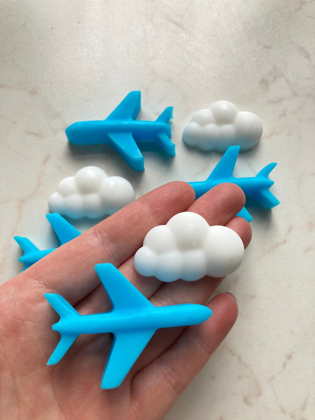 70set Airplane Soap Favors, Cloud/plane Shape Soap, Transportation