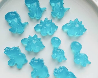 72pcs blue dinosaur soaps, It's a boy baby shower gifts, Gender reveal party favors, Animal kids 1st birthday favors, Blue dino party gifts