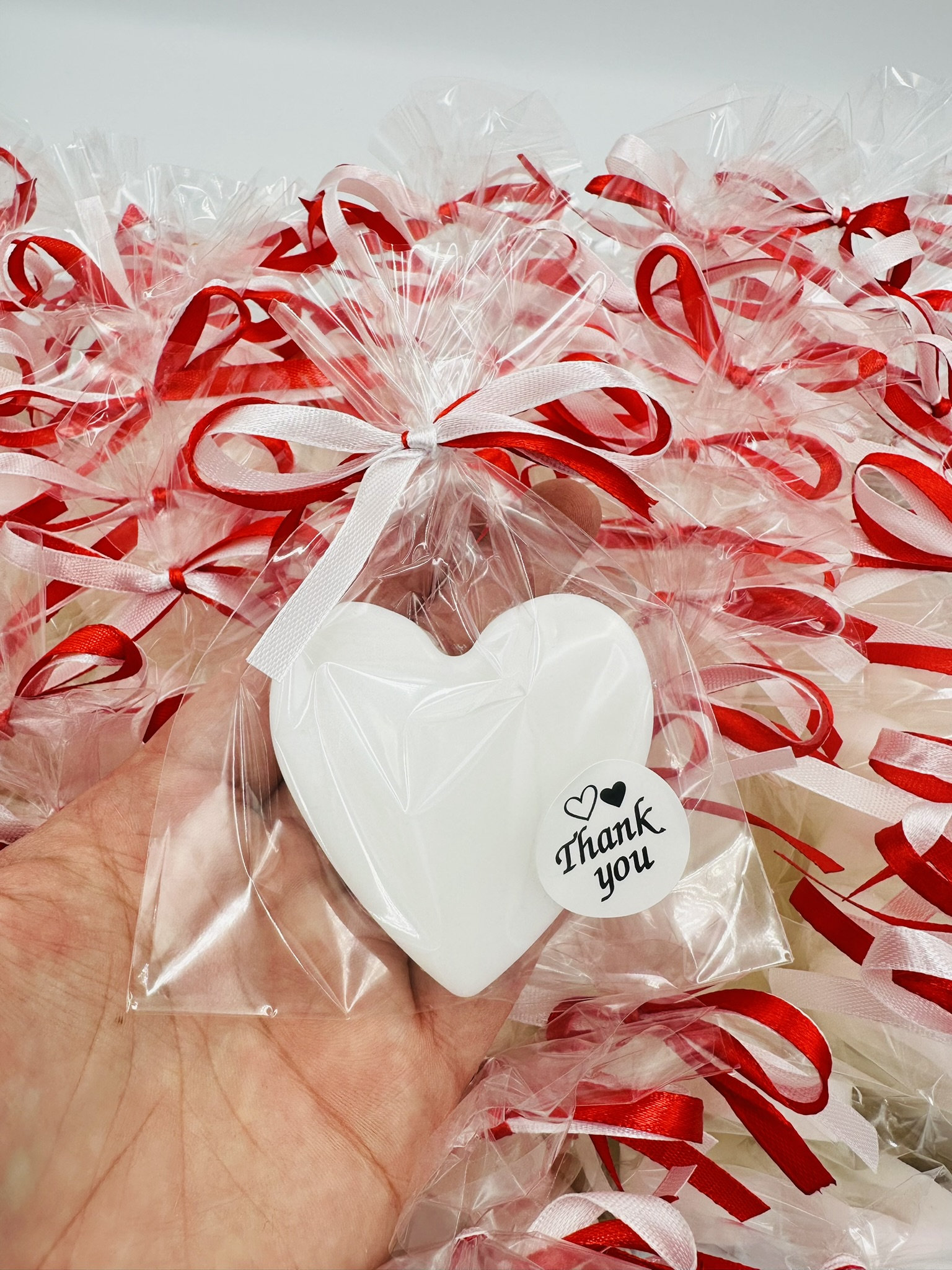 60pcs Big Heart Shape Soap Favors, White Heart Wedding Guest Favors,  Bathroom Soap Bars, Shower Melts for Women, Bridal Shower Party Favors -  Etsy, image size:1536x2048