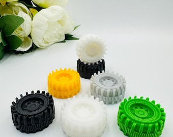 10 piezas de jabón con ruedas para recuerdo de cumpleaños de coche de carreras para niño, obsequios para baby shower, fiesta temática de transporte, jabón de vehículo para primer recuerdo