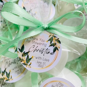 30pz mini saponette alla lavanda/papavero, saponette bianche a forma di cuore per bomboniere nuziali, ornamenti per il bagno con lavanda/avena, regali di ringraziamento per gli ospiti