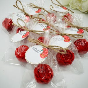 20pcs peony soap favors Summer baby shower gifts for flower party favors, Girl in bloom bridal shower favors, Wild flower soap decorations
