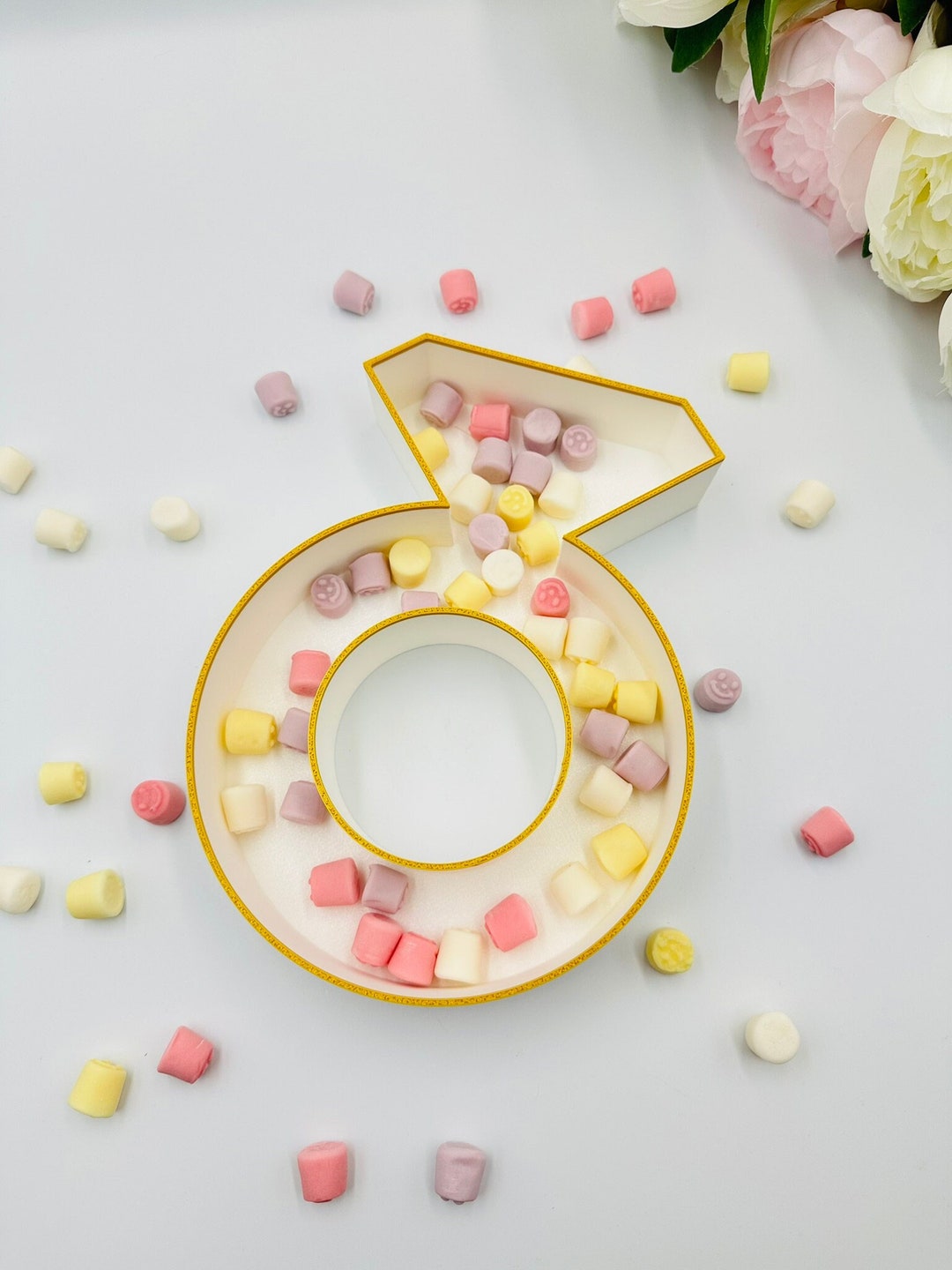 Fillable Ring Shape Tray Bachelorette Party/shower Decoration ...