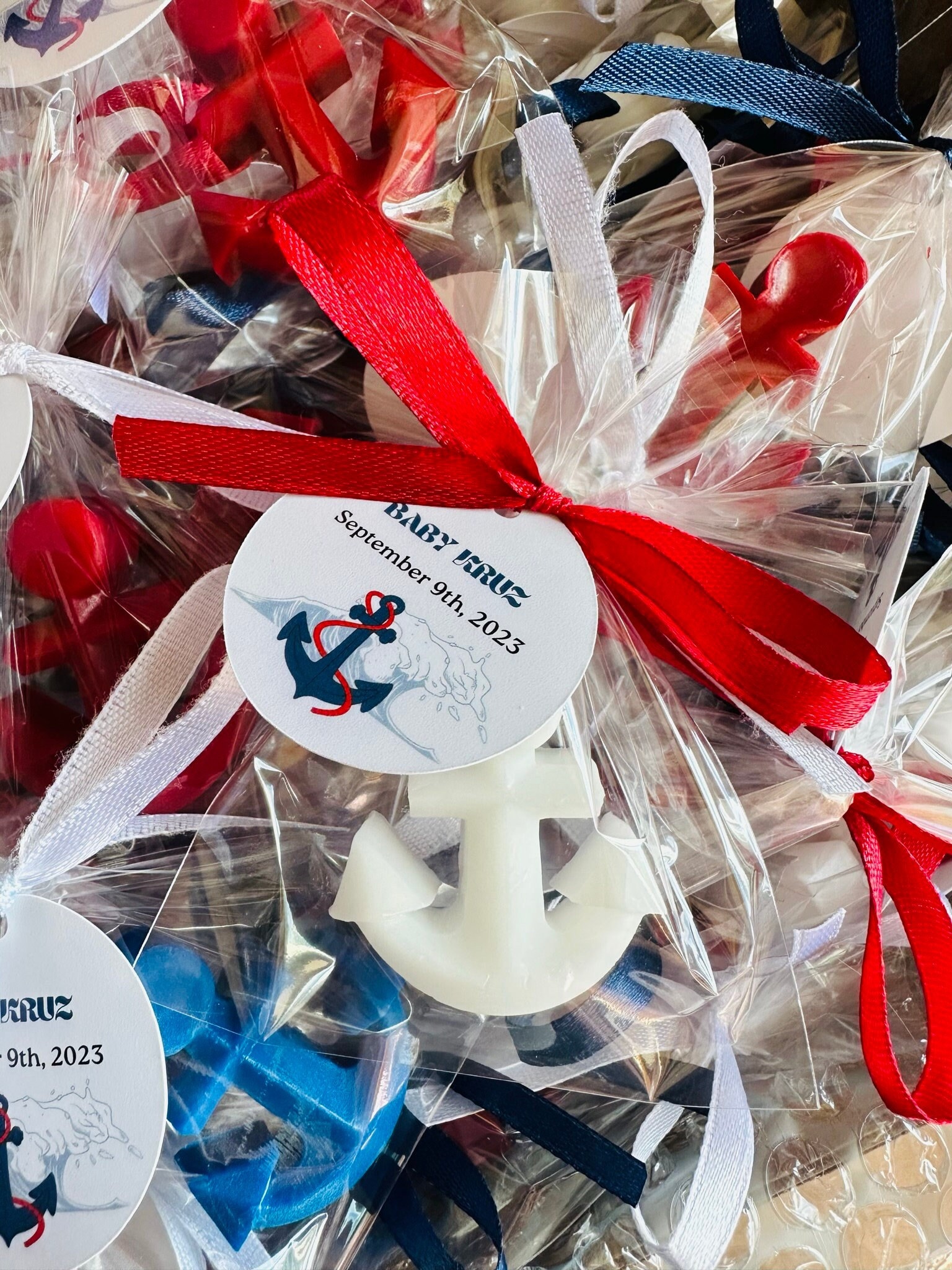 100pcs Anchor Soap Favors, Nautical Theme Party Favors 100pcs Anchor Soap Favors, Nautical Theme Party Favors