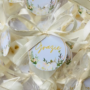 50 pezzi di saponette per matrimonio all'ingrosso per la doccia nuziale alla lavanda, saponette a forma di cuore bianco, regalo di ringraziamento per gli ospiti del baby shower per la festa del 1° compleanno