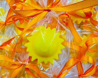 40 Sun Soap Favors: Sunshine Baby Shower, Summer Party