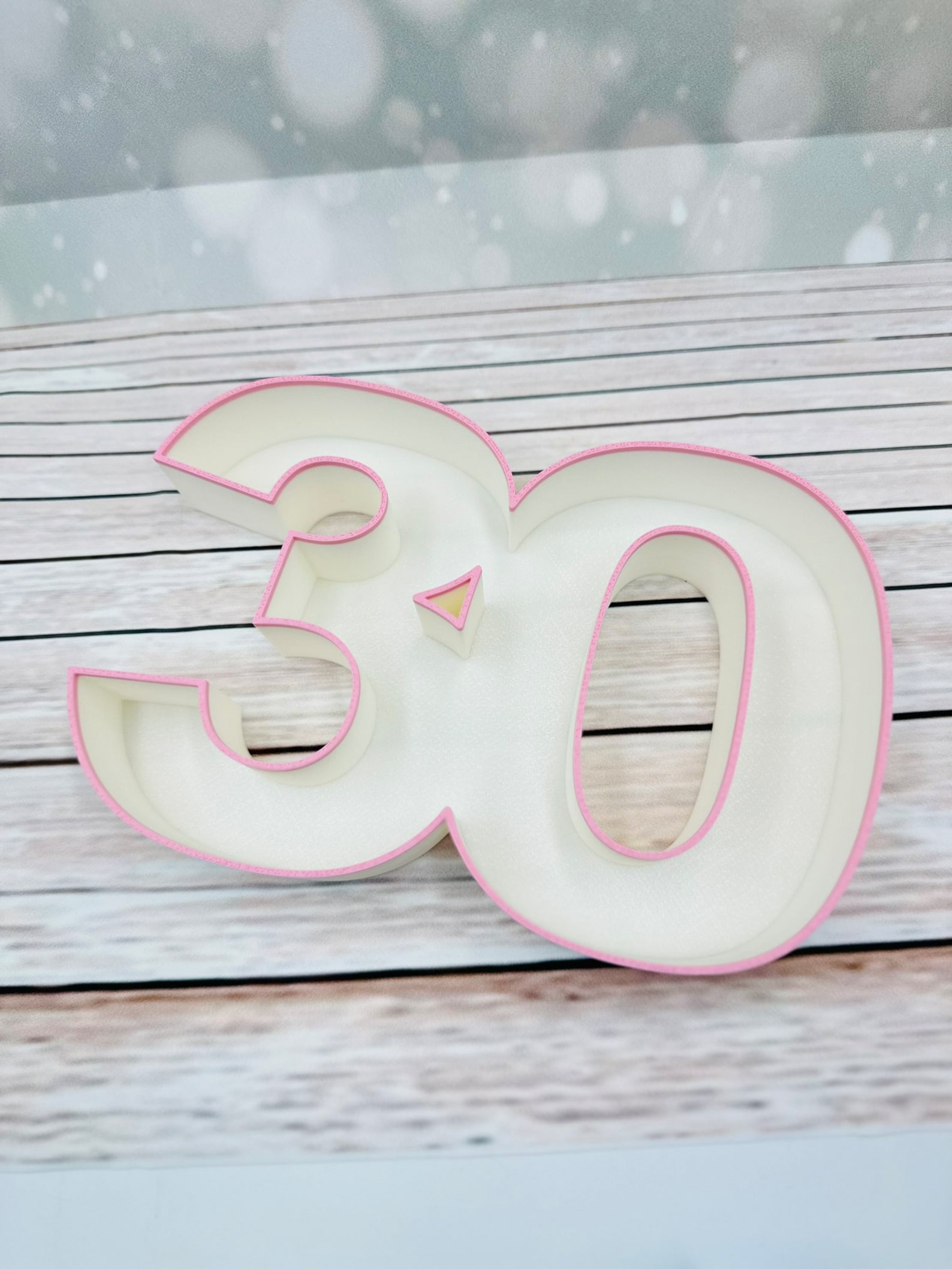 Fillable Jointed 6,5'' Birthday Numbers Tray Empty Charcuterie Table ...