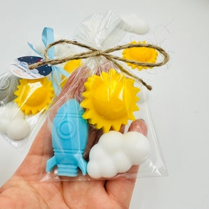 10 set Primo viaggio intorno al sole, bomboniere di sapone Cosmos, bomboniere di baby shower, bomboniere di compleanno Galaxy, bomboniere spaziali per la festa Rocket, regalo per gli ospiti