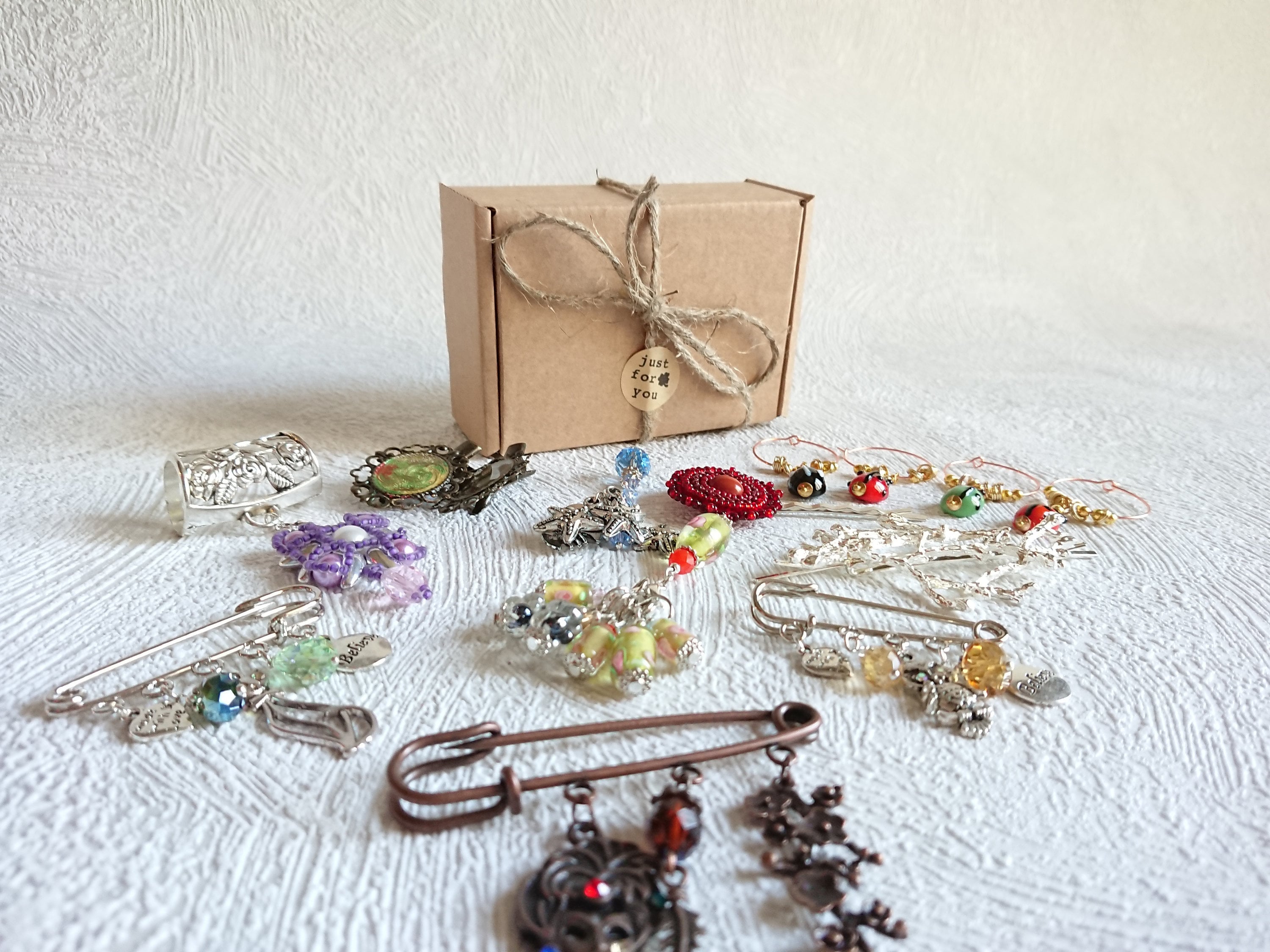 CcacHe Big Sale 20Pcs Mystery Surprise Jewelry Bag, Random Fine Jewelry
