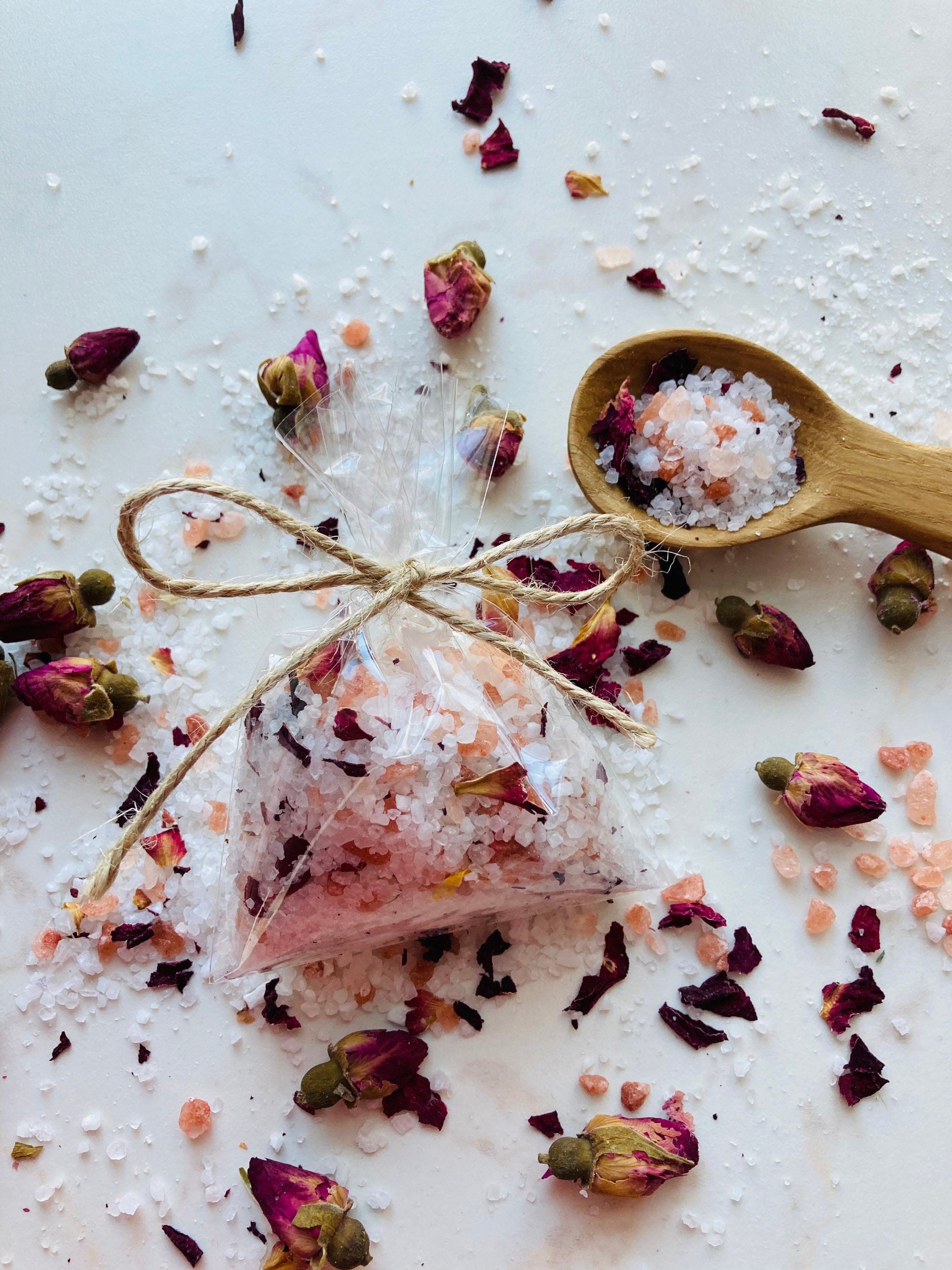 10bags rose bath salt favors, Garden wedding guest favors, Personalized thank you mini bulk gifts, From my shower to yours bath soak/tea bag 10bags rose bath salt favors, Garden wedding guest favors, Personalized thank you mini bulk gifts, From my shower to yours bath soak/tea bag