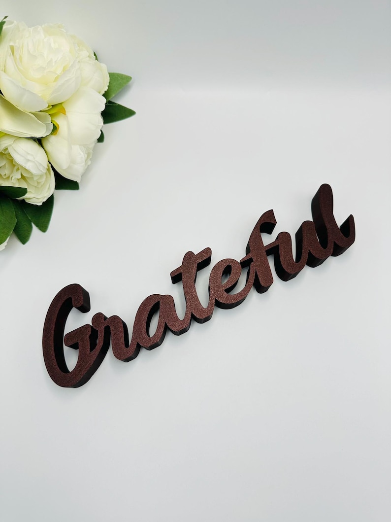 Custom name table sign for wedding, Baby name for nursery, Family name sign table decor, Freestanding personalized sweetheart table sign image 12