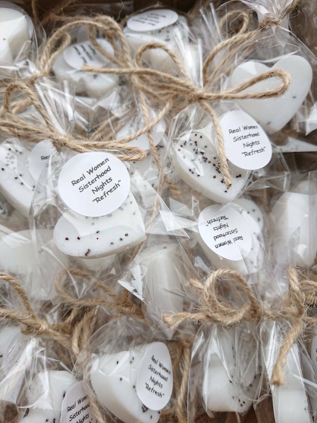 180pcs Mini Lavender Soap Favors, Heart Shape Wedding Favor Soap, White ...