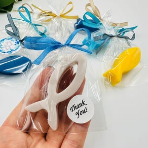 20 pezzi di sapone Ichthys per battesimo, souvenir di pesci per battesimo, bomboniere per gli ospiti della consacrazione dei giovani, decorazioni per pesci per la comunione, omaggi per la cresima