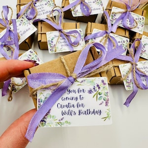 35 scatole di sapone a forma di cuore di lavanda bianca, bomboniere per addio al nubilato, mini saponi nuziali alla lavanda regali per gli ospiti, regalo di ringraziamento per l'insegnante