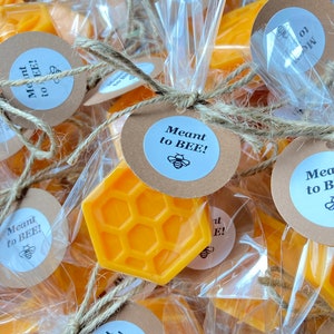 200pcs Meant to bee favors, Pair of honey soaps, Bee combs soap favors, Bee theme party favors, Country wedding guest favors, Beekeeper gift