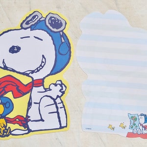 Snoopy Letter Paper, Snoopy Letter Set, Snoopy Road Trip, Snoopy Flying ...
