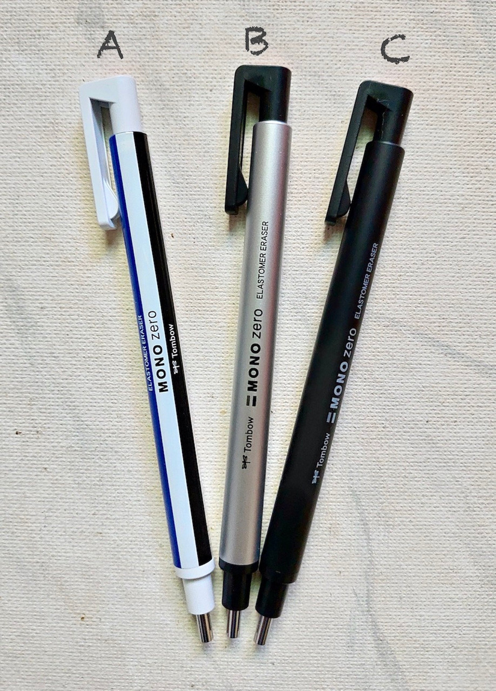 Tombow Eraser Extra Fine Eraser Mono Zero Fine Point Thin Etsy