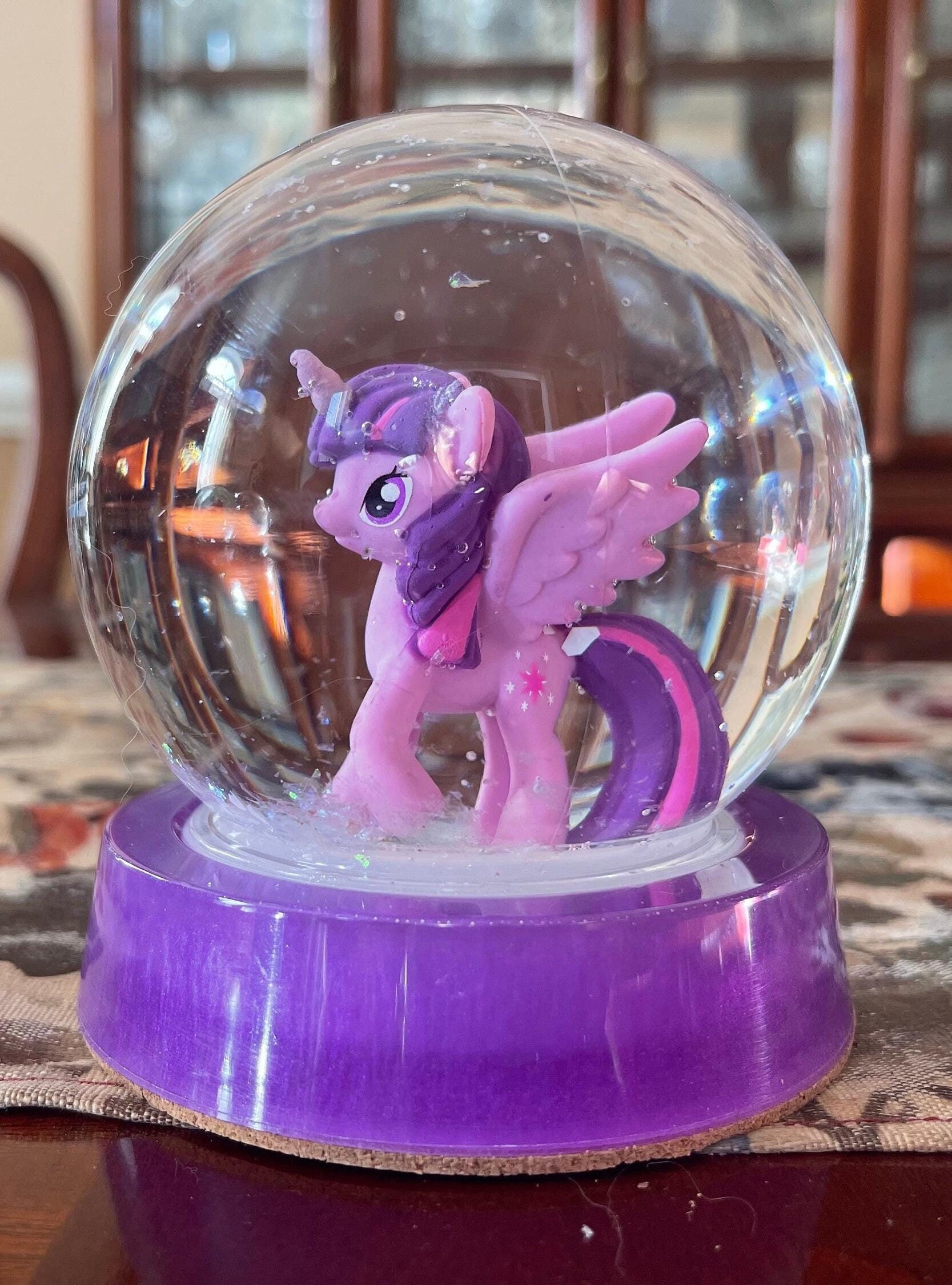 My Little Pony Rainbow Dash Twilight Sparkle Fluttershy Pinkie Pie Rarity  Snow Globe Birthday Children Holiday Gifts Ready to Ship - Etsy 日本