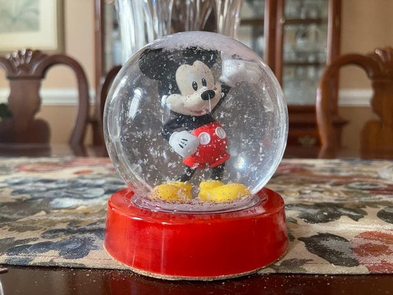 Mickey mouse snow globe best sale