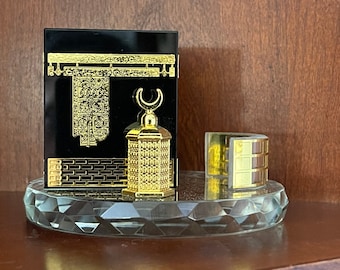 Kaaba Crystal Islamic Decor Muslim Ramadan Eid Table Top Gifts