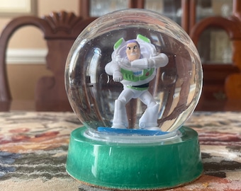 Toy Story Buzz Lightyear Woody Rex Disney Pixar Snow Globe Christmas Holiday Gifts Stocking Stuffers Ready to Ship