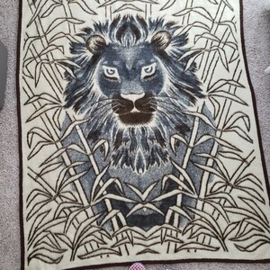 Biederlack lion blanket sales