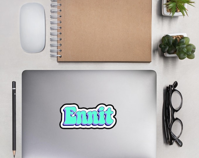Ennit Sticker – Fun Native Slang Vinyl stickers