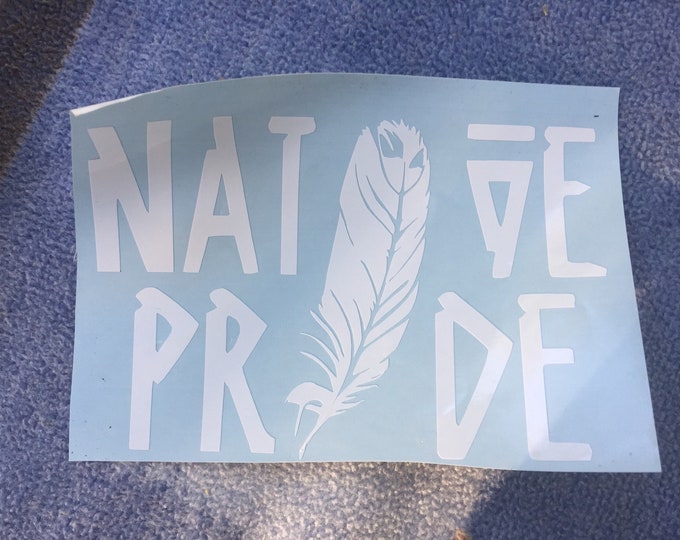 Native Pride Decal