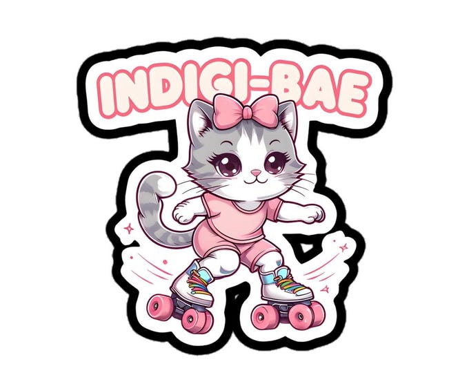 INDIGI-BAE – The Perfect Sticker for Your Native Love!