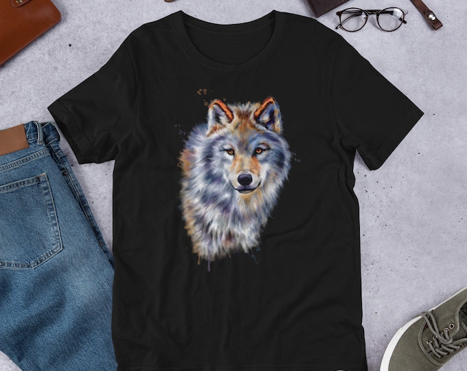 Spirit Wolf Short-Sleeve Unisex T-Shirt