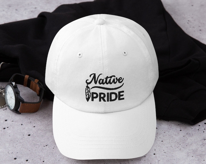 Native Pride Embroidery Hat