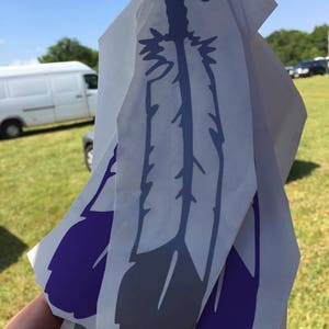 Eagle Feather Decal