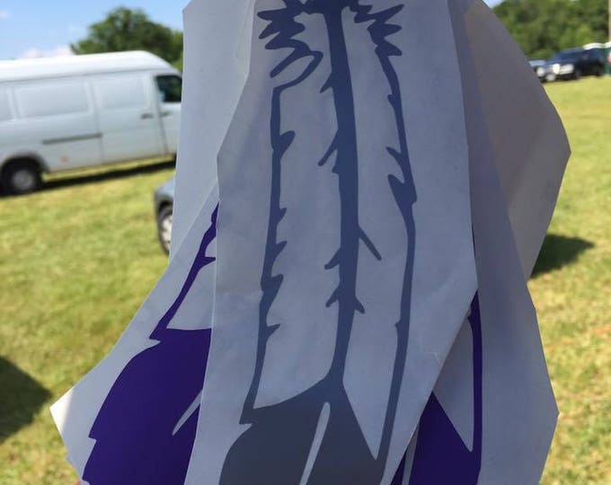 Eagle Feather Decal