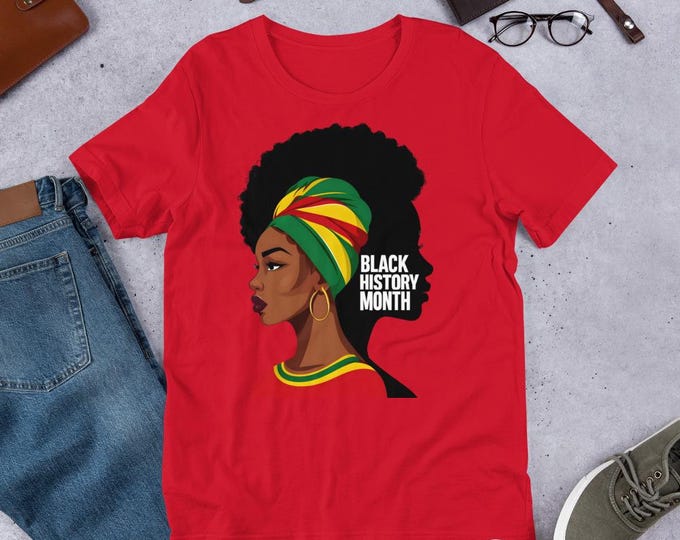 BLACK HISTORY MONTH T-Shirt – A Bold Tribute to Black Excellence!