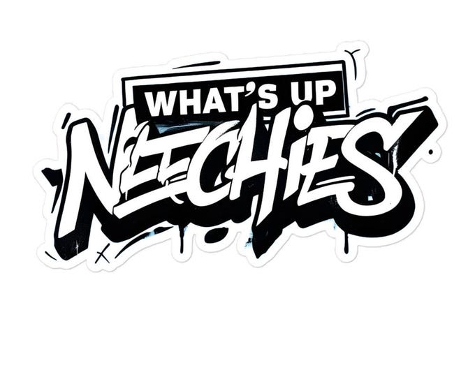 NEECHIES Sticker – For the Homies, Cousins & Native Crew - Bubble-free stickers