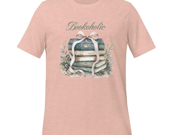 Bookaholic T-Shirt – Wrapped in Stories & Blooms