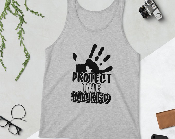 PROTECT THE SACRED Tank Top – Wear Your Purpose!