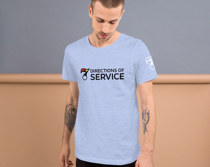 7 Directions of Service Unisex t-shirt