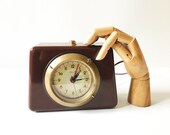 1940s Art Deco Electric Clock - Timer - Electro Boy Bakelite Clock - Made in Germany - Omega