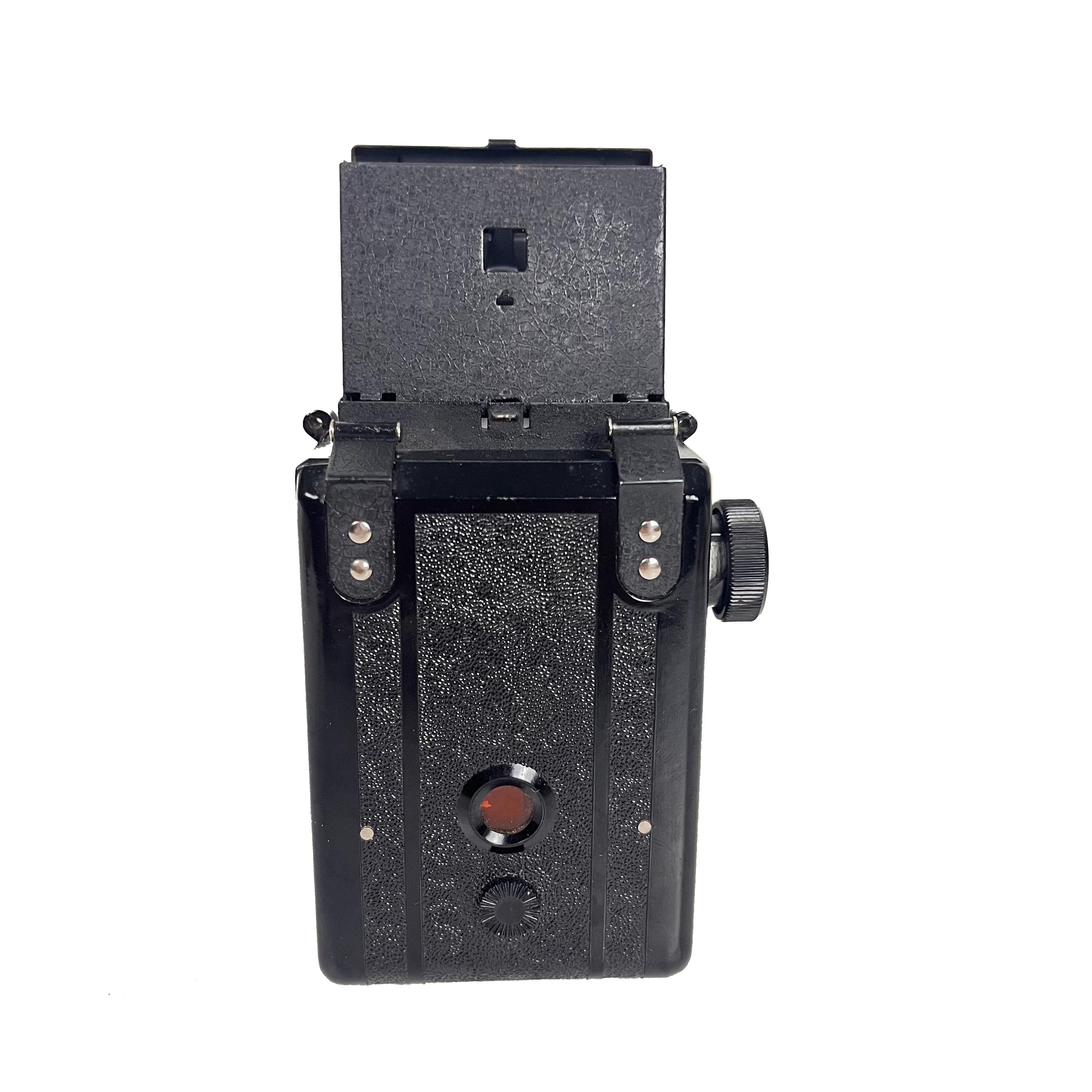 ヴィンテージ ロモ ルビテル 2 カメラ – 革ケース付きソビエト製二眼