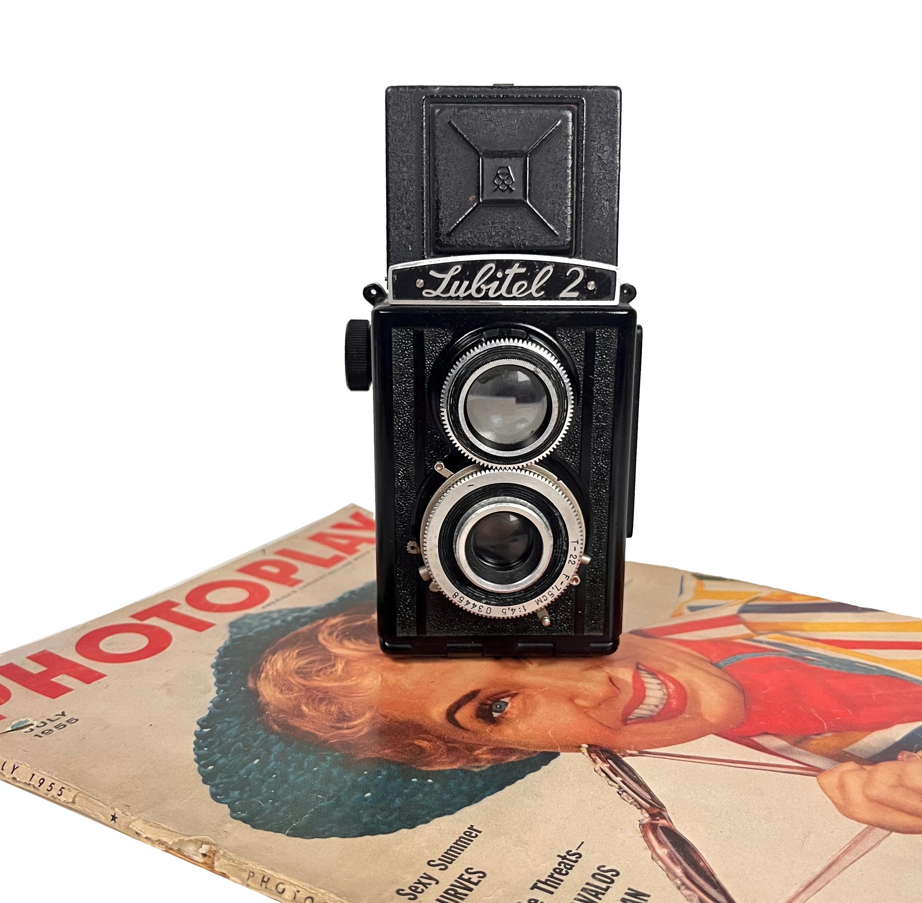 Vintage Lomo Lubitel 2 Camera – Soviet TLR With Leather Case - Etsy