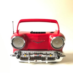 radioboy Vintage Randix 57 Chevy Portable AM FM Radio Stereo Cassette