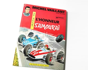 Vintage 1966 Comic Book - Michel Vaillant - L'honneur du Samouraï - France 1966 - Jean Graton - Dargaud - Journal Tin Tin