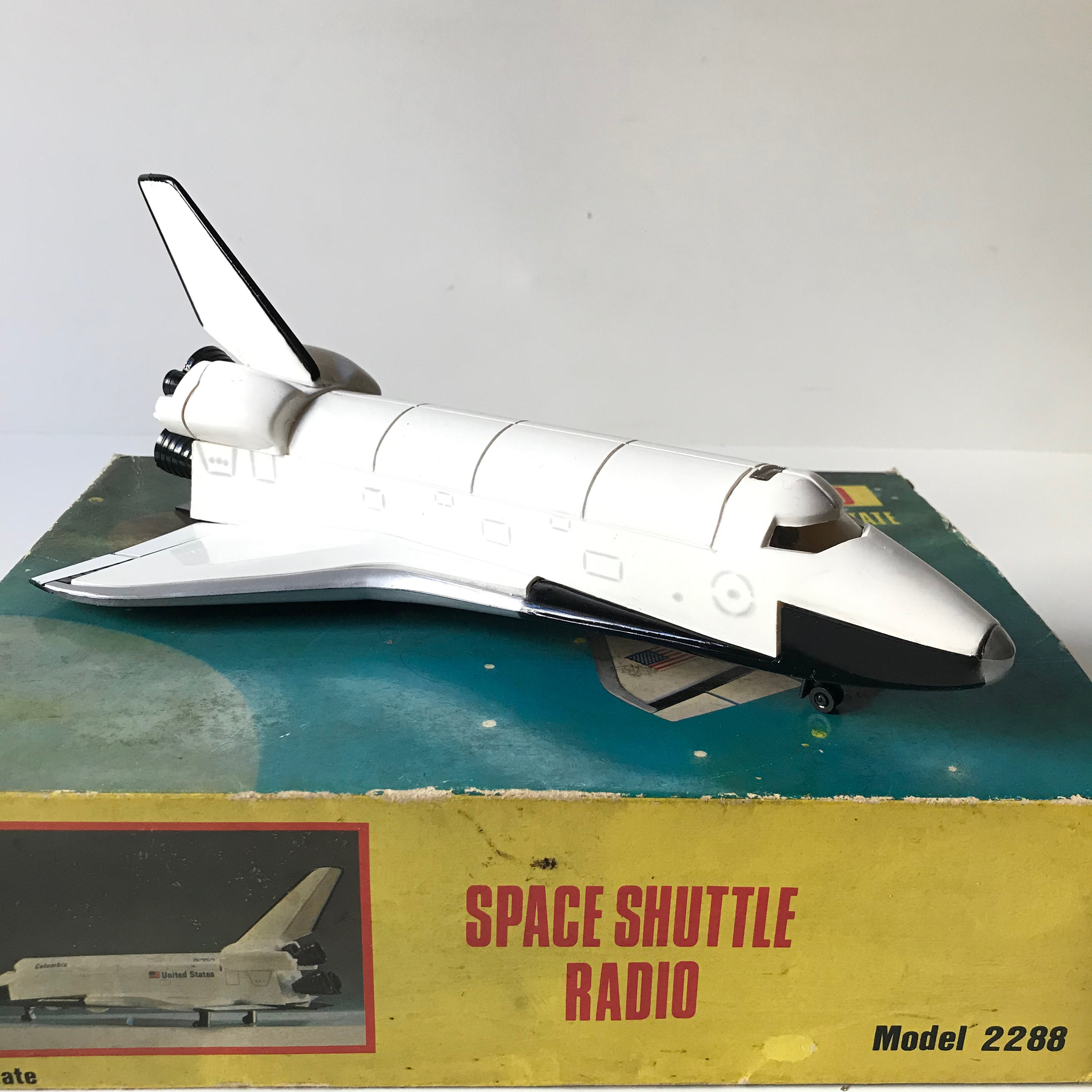 Vintage Nasa Space Shuttle Columbia Novelty Solid State Radio - Etsy