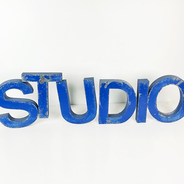 Industrial Letters - Etsy